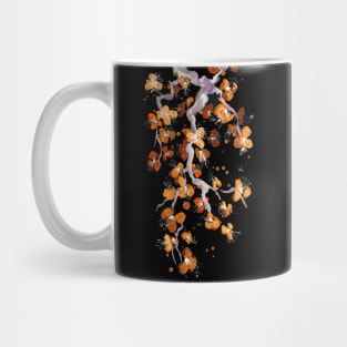 Japanese Orange Blossoms in the Night Mug